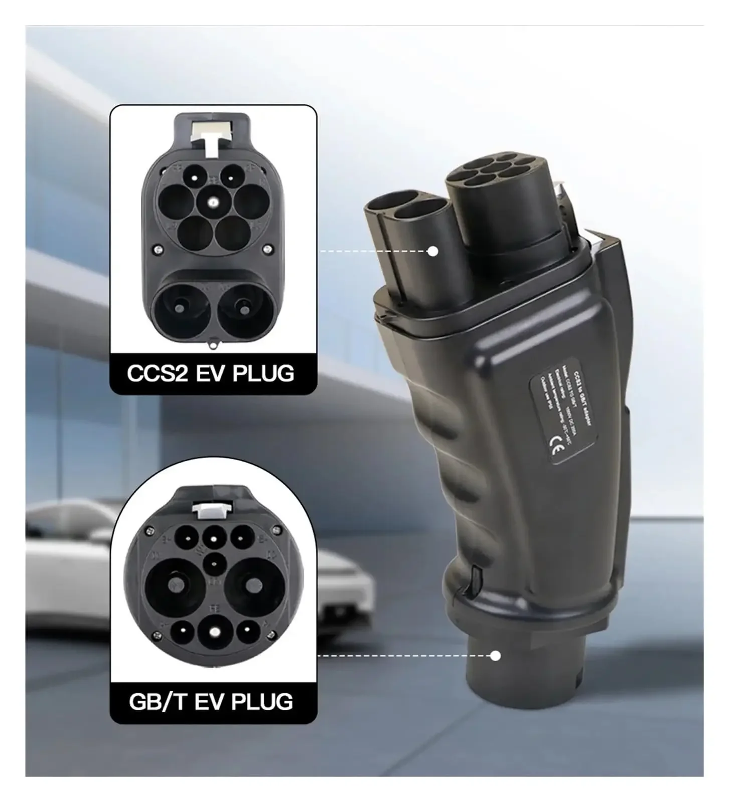 Adaptateur convertisseur CCS C - Gb/T To Ccs2 200A Fast Charging Adapter avis et prix